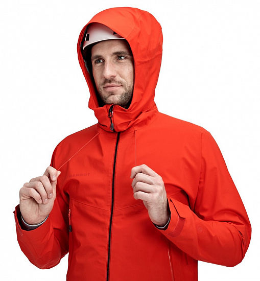 Куртка мужская Mammut Crater HS Hooded Spicy - Фото 2 большая