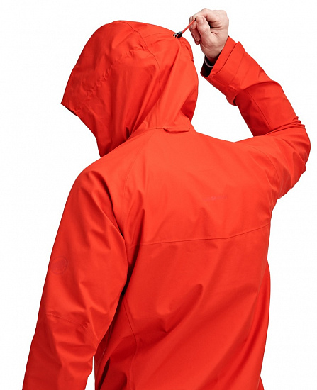 Куртка мужская Mammut Crater HS Hooded Spicy - Фото 4 большая