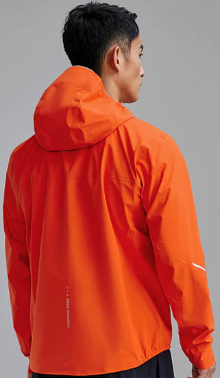 Куртка мужская Kailas Aero Nebular Sunset Orange - Фото 4 большая