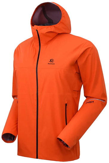 Куртка мужская Kailas Aero Nebular Sunset Orange - Фото 8 большая
