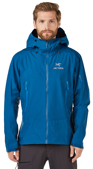 Куртка мужская Arcteryx Beta SL Hybrid Cobalt Sun - Фото 8 большая