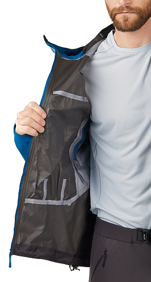 Куртка мужская Arcteryx Beta SL Hybrid Cobalt Sun - Фото 3 большая