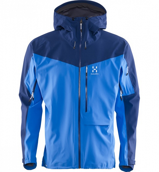 Куртка мужская Haglofs Touring Proof Vibrant Blue/Hyrricane Blue - Фото 1 большая
