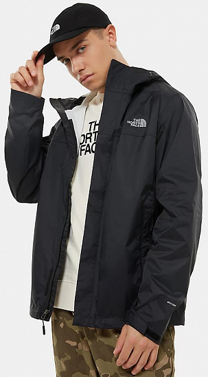 Куртка мужская The North Face Venture 2 TNF Black/Mid Grey - Фото 4 большая