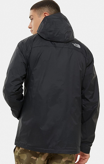 Куртка мужская The North Face Venture 2 TNF Black/Mid Grey - Фото 5 большая