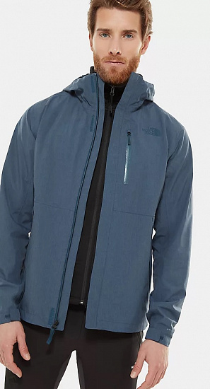 Куртка мужская The North Face Dryzzle FutureLight Blue Wing Teal Heather - Фото 4 большая