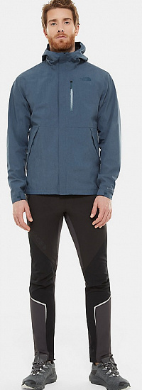 Куртка мужская The North Face Dryzzle FutureLight Blue Wing Teal Heather - Фото 6 большая