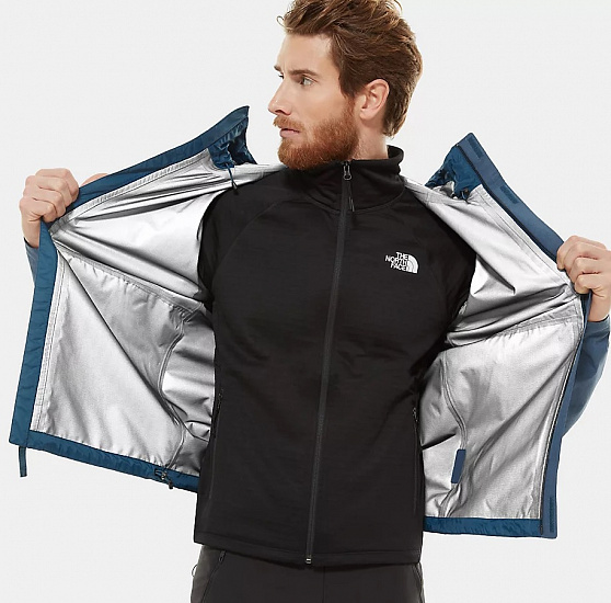 Куртка мужская The North Face Dryzzle FutureLight Blue Wing Teal Heather - Фото 14 большая
