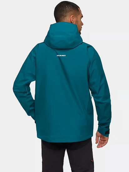 Куртка мужская Mammut Crater Iv Hs Hd Deep Teal - Фото 2 большая