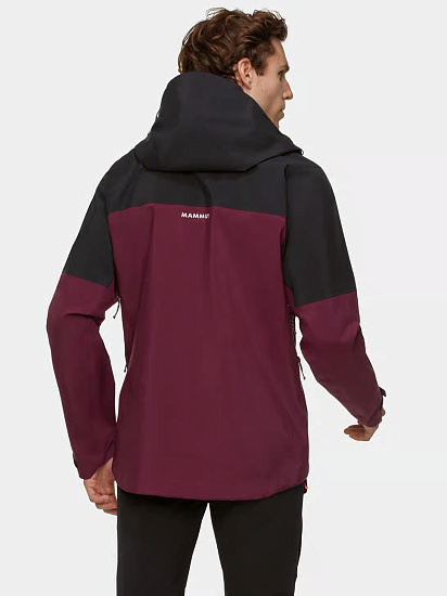 Куртка мужская Mammut Crater Pro Hs Hd Vin/Black - Фото 2 большая