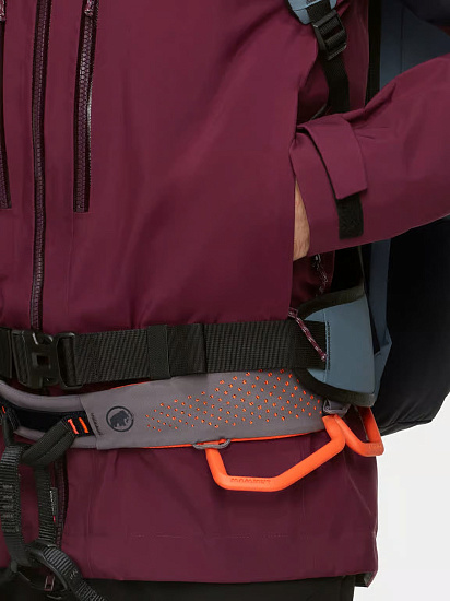 Куртка мужская Mammut Crater Pro Hs Hd Vin/Black - Фото 6 большая