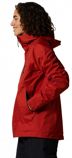 Куртка мужская Mountain Hardwear Exposure/2 Gore-Tex Paclite Plus Desert Red - Фото 3 большая