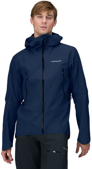 Куртка мужская Norrona Falketind Gtx Indigo Night - Фото 4 большая