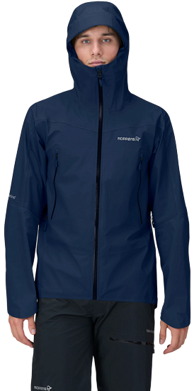 Куртка мужская Norrona Falketind Gtx Indigo Night - Фото 5 большая