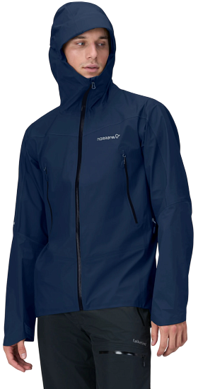 Куртка мужская Norrona Falketind Gtx Indigo Night - Фото 7 большая