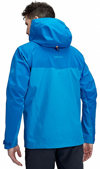 Куртка мужская Mammut Crater HS Hooded Gentian/Dark Gentian - Фото 3 большая