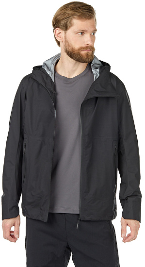 Куртка мужская Arcteryx Veilance Deploy LT Black - Фото 2 большая