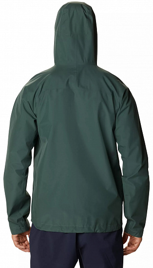 Куртка мужская Mountain Hardwear Exposure/2 Gore-Tex Paclite Black Spruce - Фото 2 большая