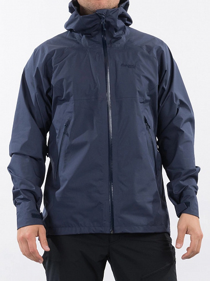 Куртка мужская Bergans Letto V2 3L Navy Blue - Фото 5 большая