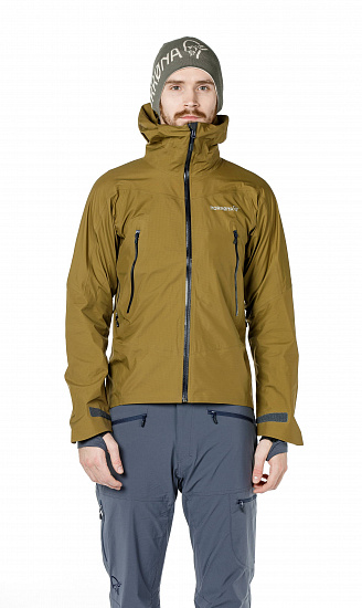 Куртка мужская Norrona Falketind Gore-Tex Olive Drab - Фото 2 большая