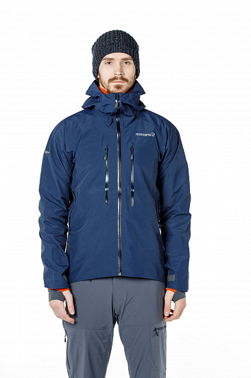 Куртка мужская Norrona Trollveggen Gore-Tex Light Pro Indigo Night - Фото 2 большая