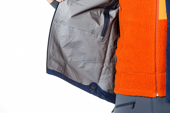 Куртка мужская Norrona Trollveggen Gore-Tex Light Pro Indigo Night - Фото 7 большая