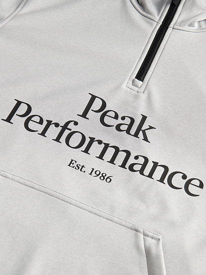 Анорак мужской Peak Performance Original Ski SS Hood Med Grey Melange - Фото 2 большая