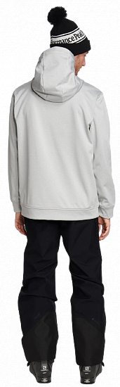 Анорак мужской Peak Performance Original Ski SS Hood Med Grey Melange - Фото 9 большая