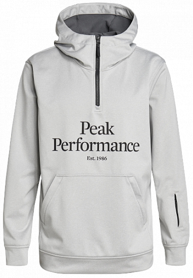 Анорак мужской Peak Performance Original Ski SS Hood Med Grey Melange - Фото 1 большая