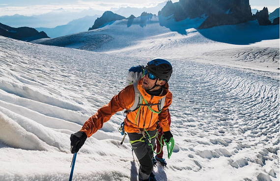 Куртка мужская Simond Alpinism Light Оранжевый/Огненно-Оранжевый - Фото 12 большая