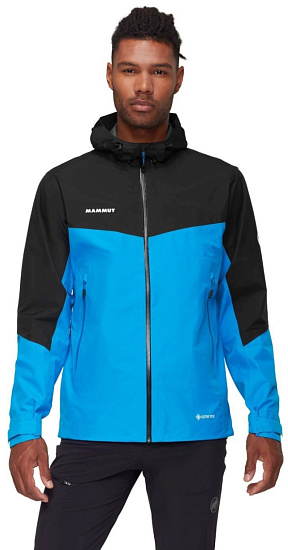 Куртка мужская Mammut Convey Tour HS Hooded Glacier Blue/Black - Фото 2 большая