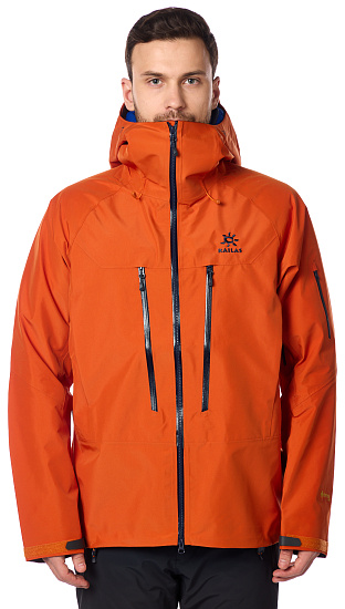 Куртка мужская Kailas Mont Pro Q60 Oxidized Orange - Фото 17 большая