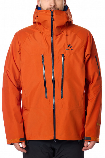 Куртка мужская Kailas Mont Pro Q60 Oxidized Orange - Фото 1 большая