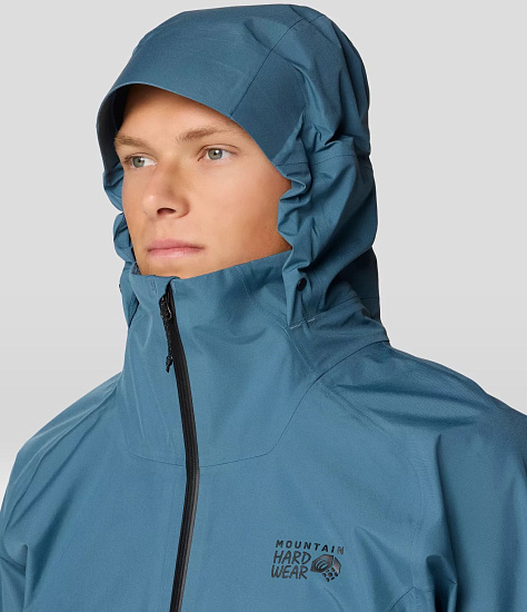 Куртка мужская Mountain Hardwear TrailVerse Gtx Синий - Фото 12 большая