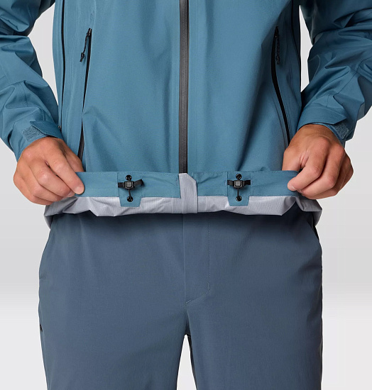 Куртка мужская Mountain Hardwear TrailVerse Gtx Синий - Фото 14 большая