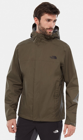 Куртка мужская The North Face Venture 2 Taupe Green - Фото 3 большая