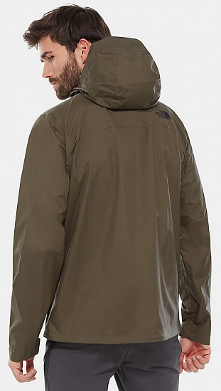Куртка мужская The North Face Venture 2 Taupe Green - Фото 4 большая