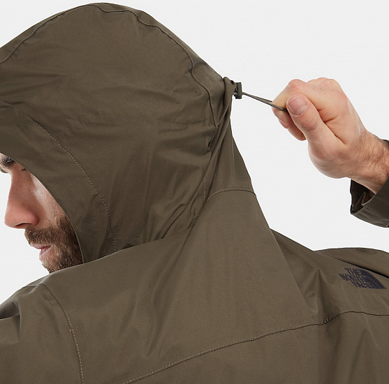 Куртка мужская The North Face Venture 2 Taupe Green - Фото 7 большая