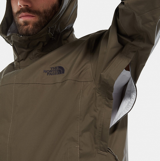 Куртка мужская The North Face Venture 2 Taupe Green - Фото 8 большая