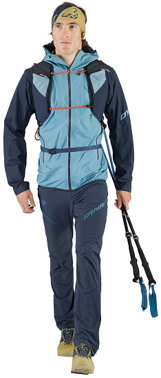 Куртка мужская Dynafit Transalper Gtx Blueberry Storm Blue - Фото 2 большая