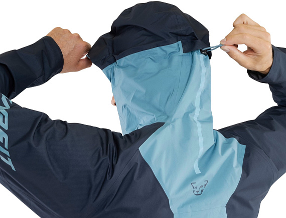Куртка мужская Dynafit Transalper Gtx Blueberry Storm Blue - Фото 3 большая