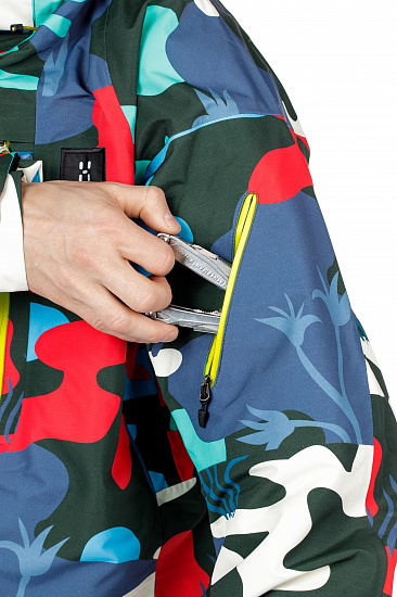 Куртка мужская Haglofs x Tres Bien Helium The Valleys Camo - Фото 8 большая