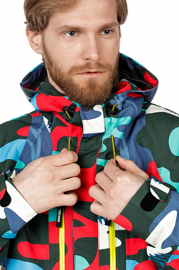 Куртка мужская Haglofs x Tres Bien Helium The Valleys Camo - Фото 12 большая