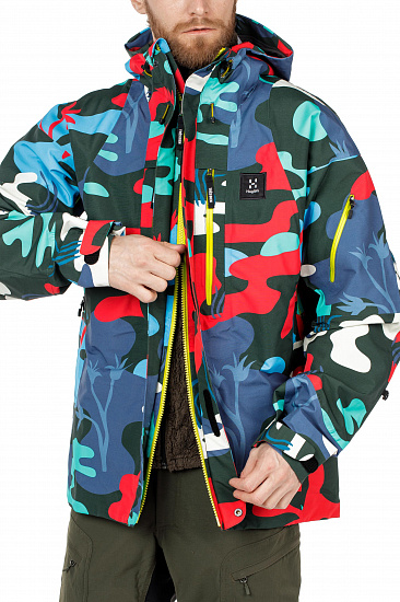 Куртка мужская Haglofs x Tres Bien Helium The Valleys Camo - Фото 13 большая