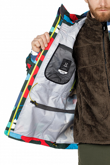 Куртка мужская Haglofs x Tres Bien Helium The Valleys Camo - Фото 14 большая