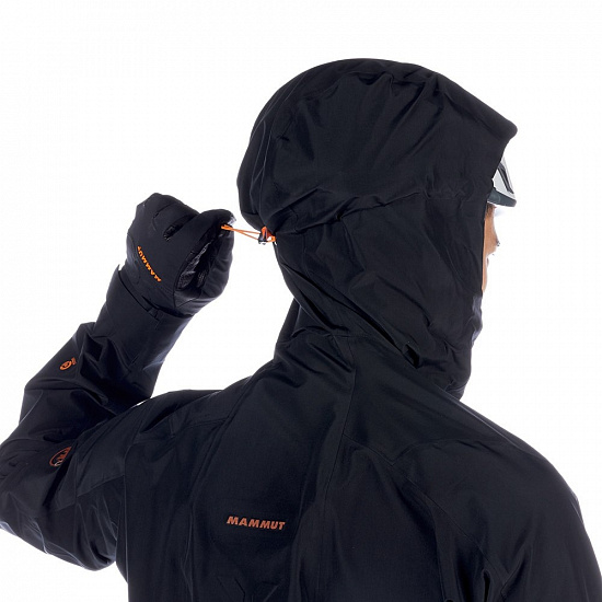 Куртка мужская Mammut Nordwand Advanced HS Hooded Black - Фото 7 большая