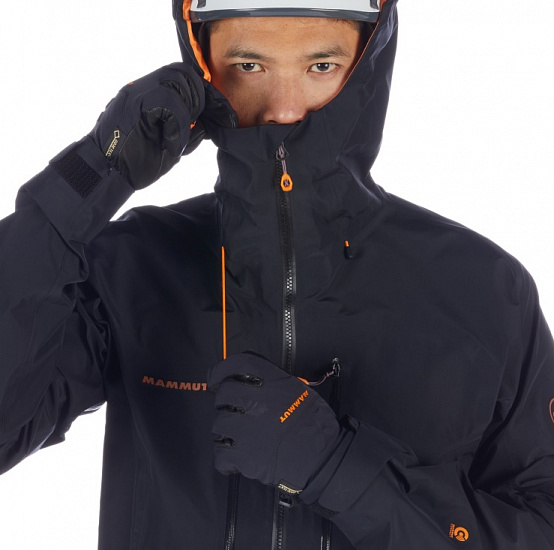 Куртка мужская Mammut Nordwand Advanced HS Hooded Black - Фото 9 большая