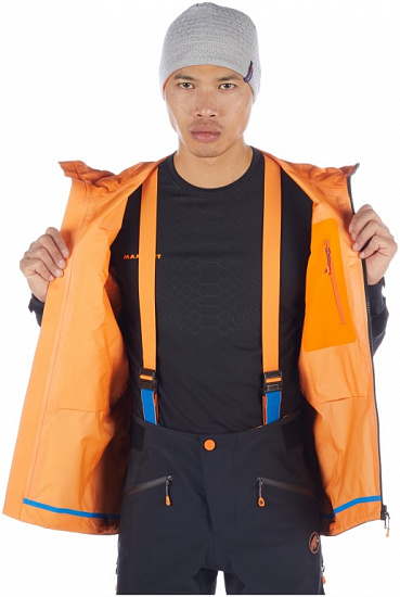 Куртка мужская Mammut Nordwand Advanced HS Hooded Black - Фото 13 большая