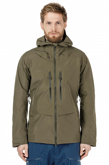 Куртка мужская Mammut Teton HS Hooded Iguana - Фото 5 большая
