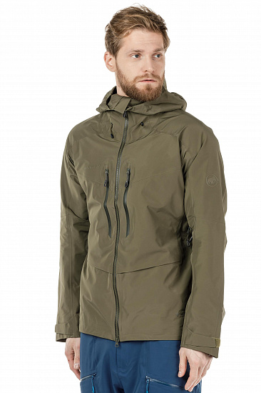 Куртка мужская Mammut Teton HS Hooded Iguana - Фото 6 большая